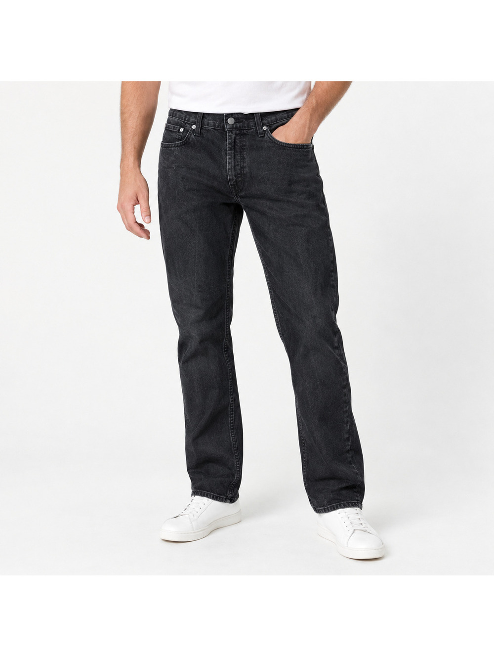 Levi's 514 Men's Black Straight Leg Stretch Jeans W36 L32